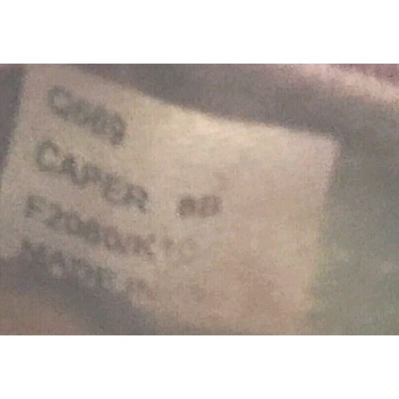 COACH Poppy Caper Ballet Flats Womens 8B Patent Leather Purple Bow Metal Charms - Picture 8 of 8